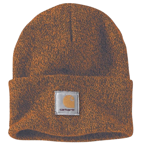 RUST_COAL_MARL_A18-removebg-preview Carhartt Knit Cuffed Beanie #A18