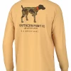 Southern Point Co. Youth Vintage Camo Greyton Long Sleeve Tee