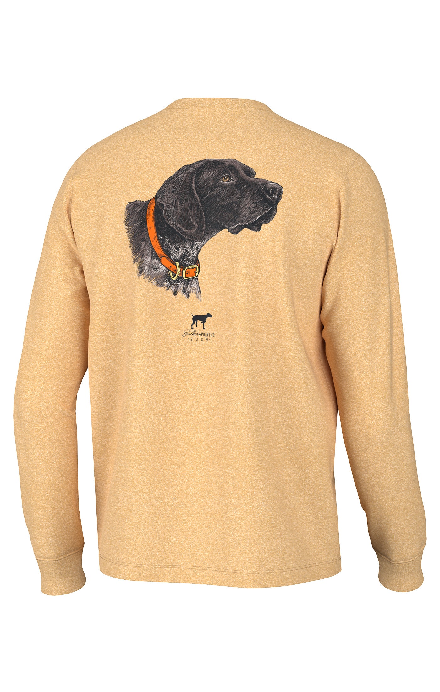 Southern Point Co. Shadow Greyton Long Sleeve Tee Honey Gold Southern Point Co. Shadow Greyton Long Sleeve Tee Honey Gold