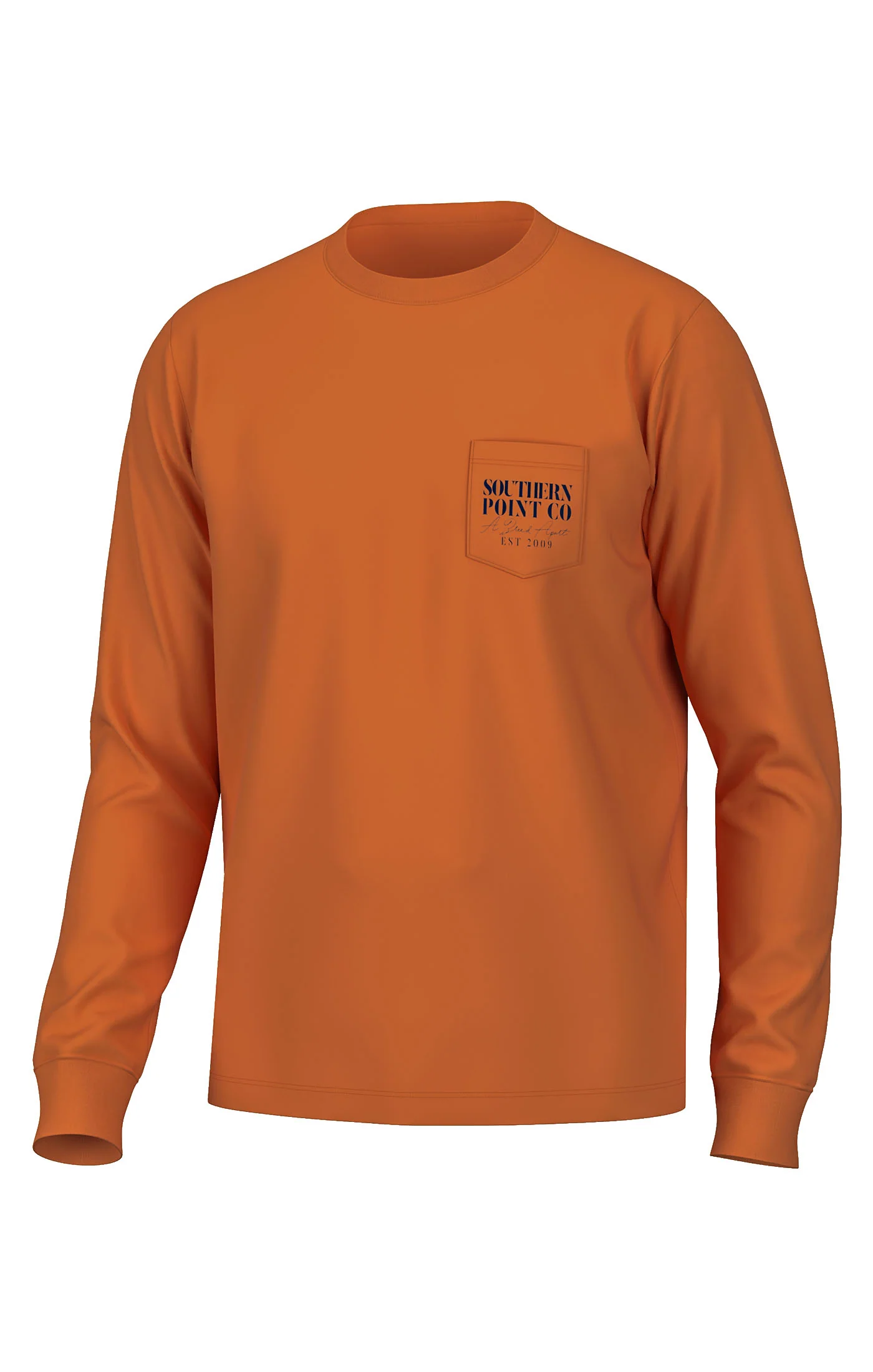 Southern Point Co. Upland Bird Collection Long Sleeve Tee Burnt Orange Southern Point Co. Upland Bird Collection Long Sleeve Tee Burnt Orange