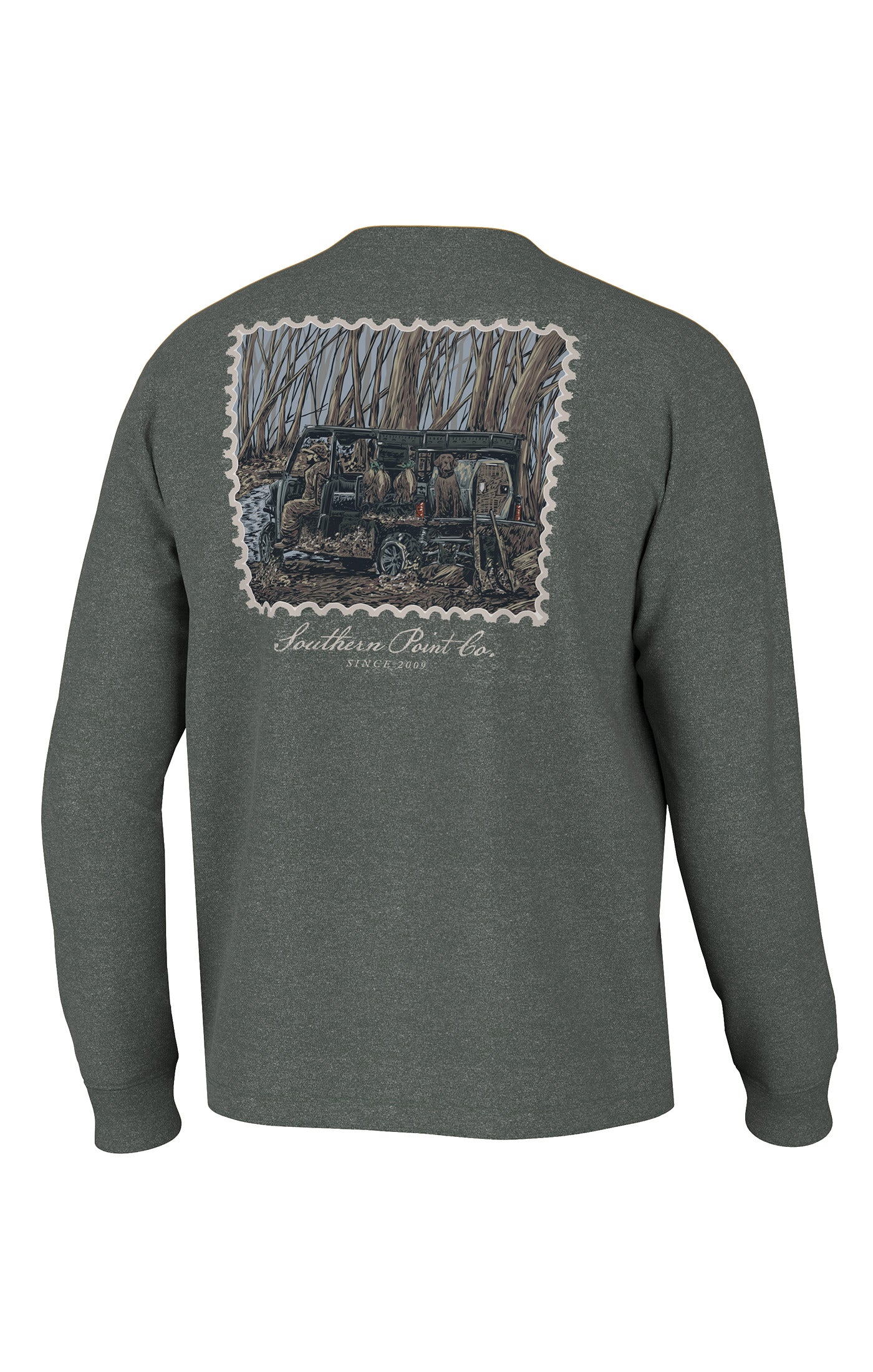 Southern Point Co. Kennel Up Long Sleeve Tee Sycamore Southern Point Co. Kennel Up Long Sleeve Tee Sycamore