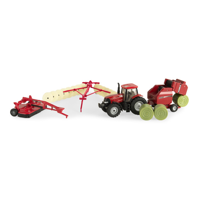 Tomy Case IH 1 64 Scale Farm Toy Haying Set #44078 Tomy Case IH 1:64 Scale Farm Toy Haying Set #44078