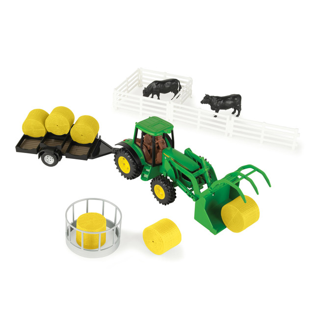 Tomy John Deere 1 32 Scale Haying Set #47519A Tomy John Deere 1:32 Scale Haying Set #47519A
