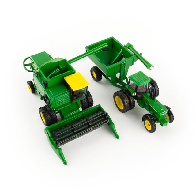 Tomy John Deere 1:64 Scale Harvesting Set - Farm Toy Set #45821 Tomy John Deere 1:64 Scale Harvesting Set - Farm Toy Set #45821