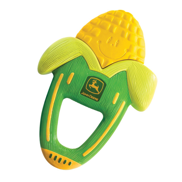 Tomy John Deere Massaging Corn Teether #Y5208 Tomy John Deere Massaging Corn Teether #Y5208