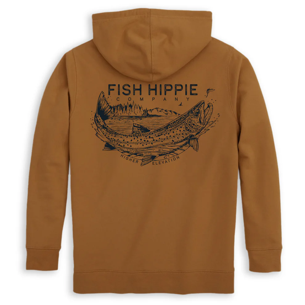 Fish Hippie Youth Drifter Hoodie Amber Fish Hippie Youth Drifter Hoodie Amber