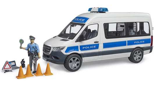 Bruder Toys MB Sprinter Police With Policeman #02683 Bruder Toys MB Sprinter Police With Policeman #02683