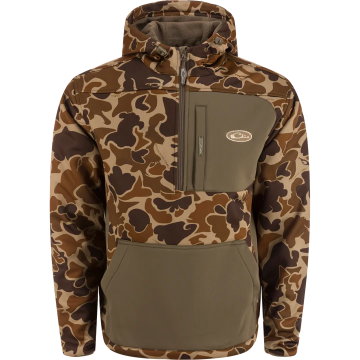 Old School Drake MST Endurance Hoodie with Kangaroo Pouch #AD2100