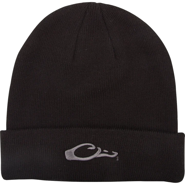 BH1775 BLACK Drake LST Rib-Knit Stocking Cap #DH1775