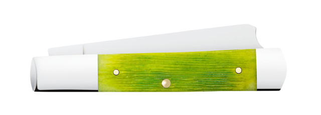 Case Lime Green Barnboard Jigged Bone 05 Razor 2024 Vault Pattern Folding Knife #61042 Case Lime Green Barnboard Jigged Bone 05 Razor 2024 Vault Pattern Folding Knife #61042