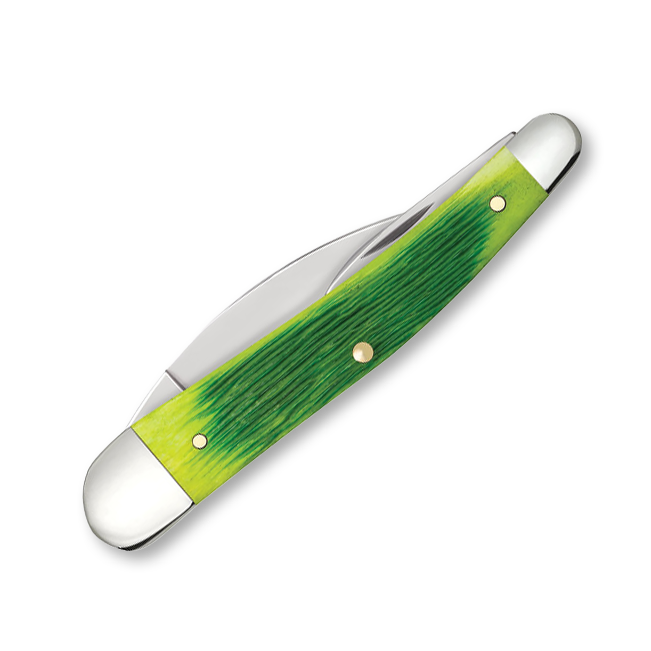 Case Lime Green Barnboard Jigged Bone Seahorse Whittler Folding Knife #61047 Case Lime Green Barnboard Jigged Bone Seahorse Whittler Folding Knife #61047