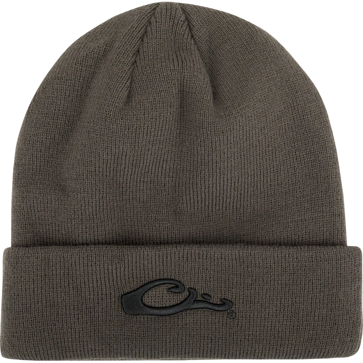 DH1775 GRAY Drake LST Rib-Knit Stocking Cap #DH1775