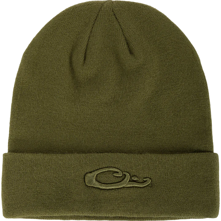 DH1775 OLIVE Drake LST Rib-Knit Stocking Cap #DH1775