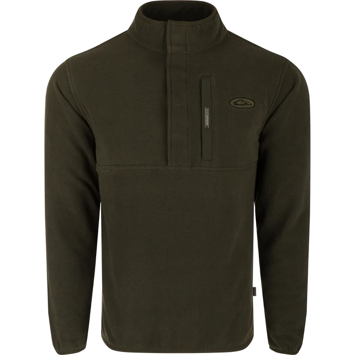 KALAMATA OLIVE Drake Camp Fleece Pullover 2.0 #DW1083