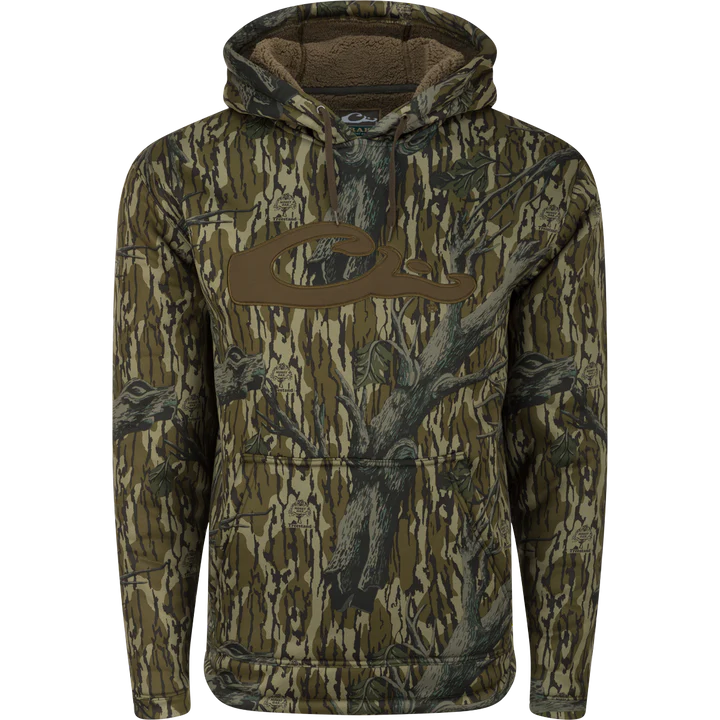 mossy oak original treestand Drake LST Silencer Fleece-Lined Hoodie #DW2880