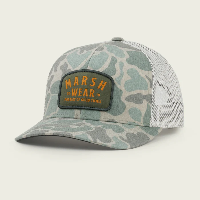 Marsh Wear Alton Camo Trucker Hat - Green Mallard Camo #MWC1062 Marsh Wear Alton Camo Trucker Hat - Green Mallard Camo #MWC1062