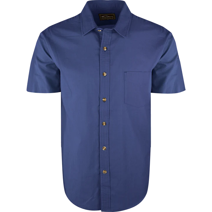 NAVY DS2003 Drake NeverTuck Shirt Short Sleeve #DS2003