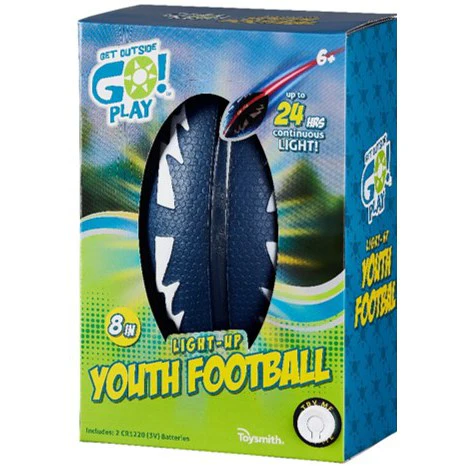 Toysmith Go! Light-Up Youth Football #TS2373 Toysmith Go! Light-Up Youth Football #TS2373