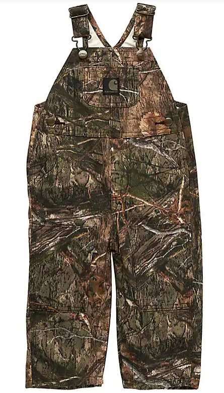 Carhartt Kids' Loose Fit Canvas Camo Bib Overall (Infant/Toddler) - Mossy Oak Break-Up Country #CM8758-11-2024_103724_www.carhartt.com Carhartt Kids' Loose Fit Canvas Camo Bib Overall (Infant/Toddler) - Mossy Oak Break-Up Country #CM8758
