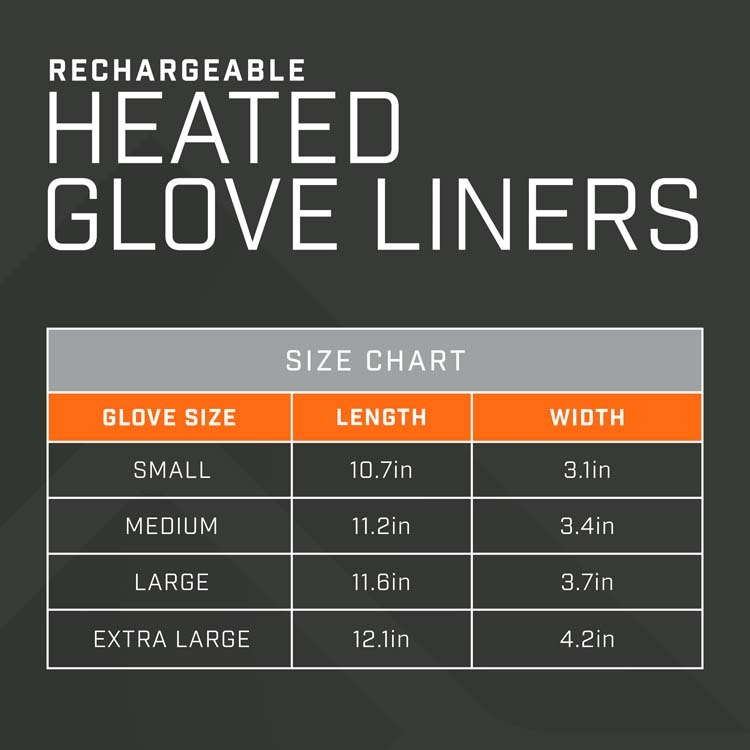 THAW Heated Glove Liners THAW Heated Glove Liners