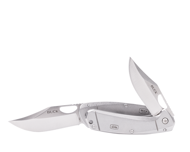 Buck Knives 788/789 Framelock Folding Knife Set With Gift Tin #CMBO238-C Buck Knives 788/789 Framelock Folding Knife Set With Gift Tin #CMBO238-C