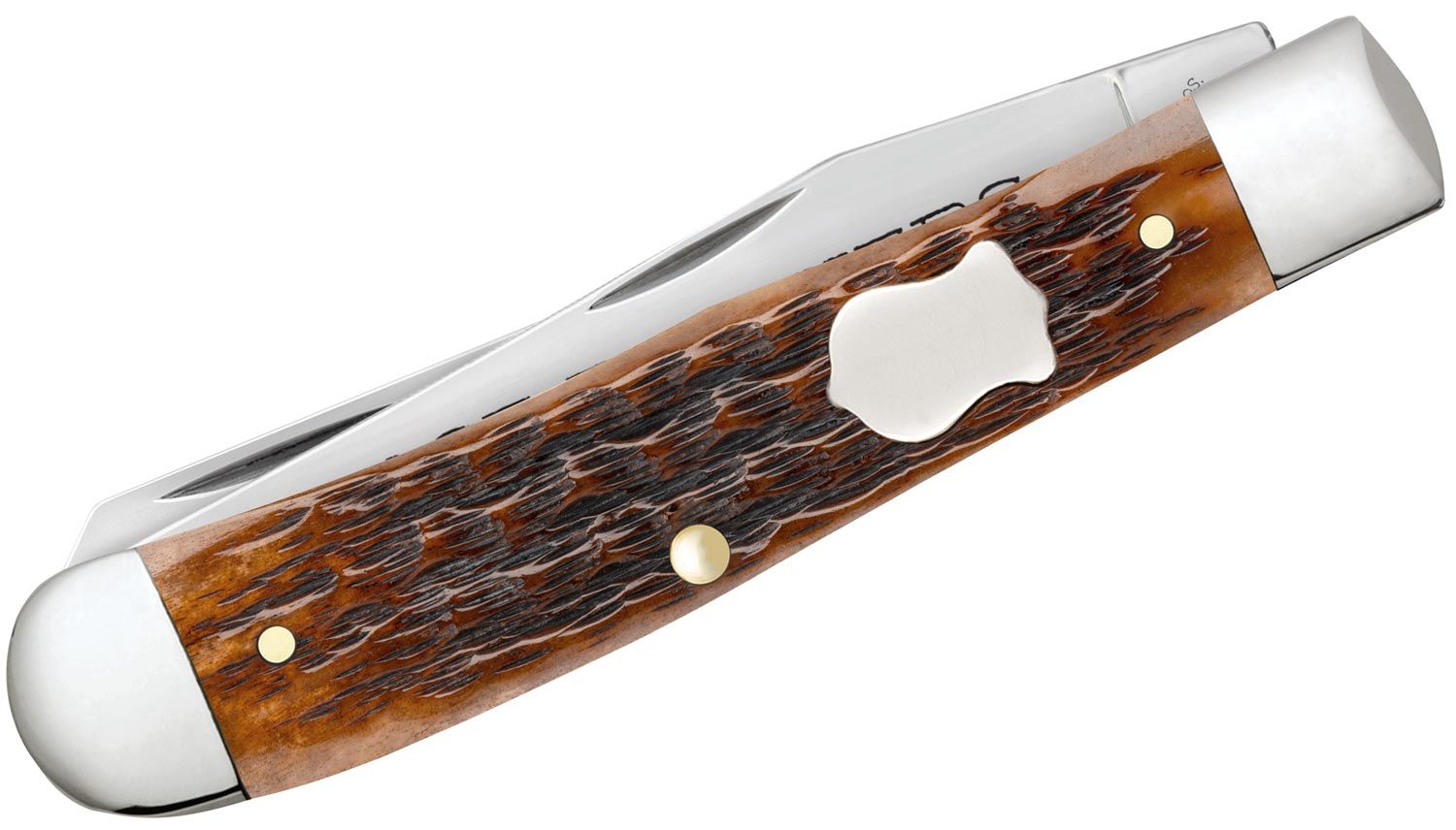 Case Russell Jigged Brown Bone Case Brothers Trapper Pocket Knife #79410 Case Russell Jigged Brown Bone Case Brothers Trapper Pocket Knife #79410