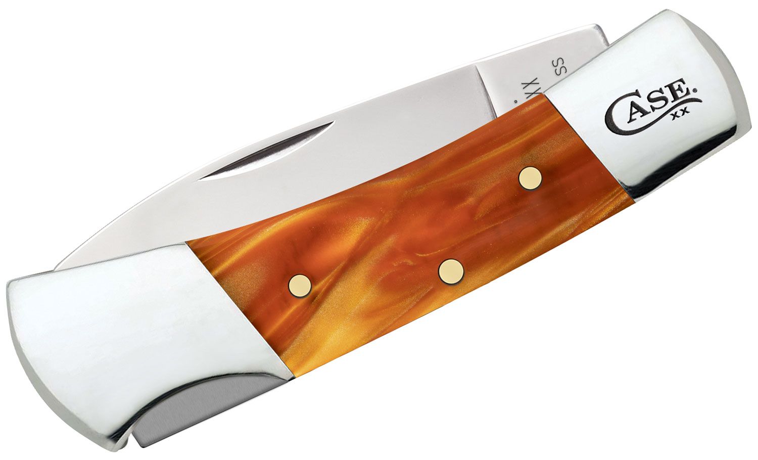 Case Smooth Copper Kirinite Lockback Pocket Knife #35305. Case Smooth Copper Kirinite Lockback Pocket Knife #35305