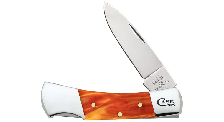 Case Smooth Copper Kirinite Lockback Pocket Knife #35305 Case Smooth Copper Kirinite Lockback Pocket Knife #35305