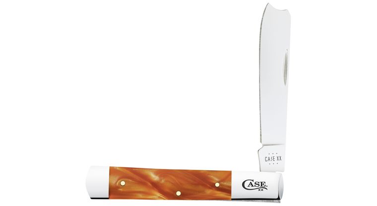 Case Smooth Copper Kirinite Razor Pocket Knife #35306 Case Smooth Copper Kirinite Razor Pocket Knife #35306