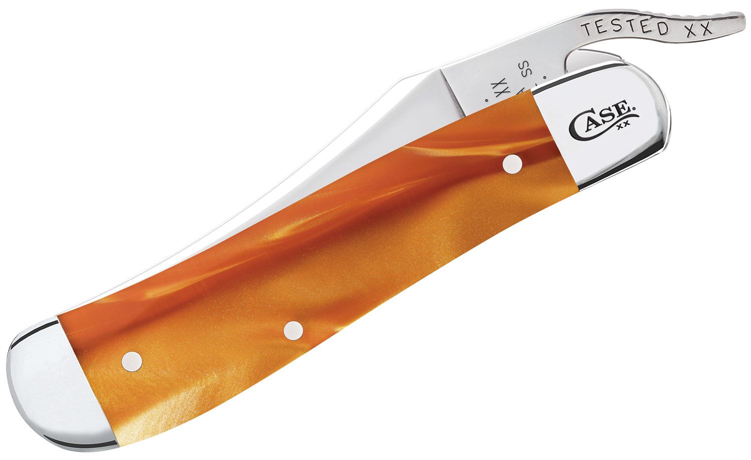 Case Smooth Copper Kirinite RussLock Pocket Knife #35302 Case Smooth Copper Kirinite RussLock Pocket Knife #35302