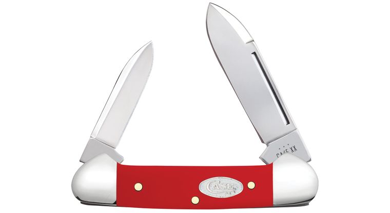 Case Smooth Red Synthetic Baby Butterbean Pocket Knife #56985 Case Smooth Red Synthetic Baby Butterbean Pocket Knife #56985