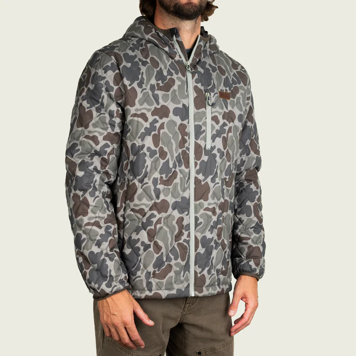 DARK GREEN MALLARD CAMO Marsh Wear Barnell Puff Jacket #MWJ15
