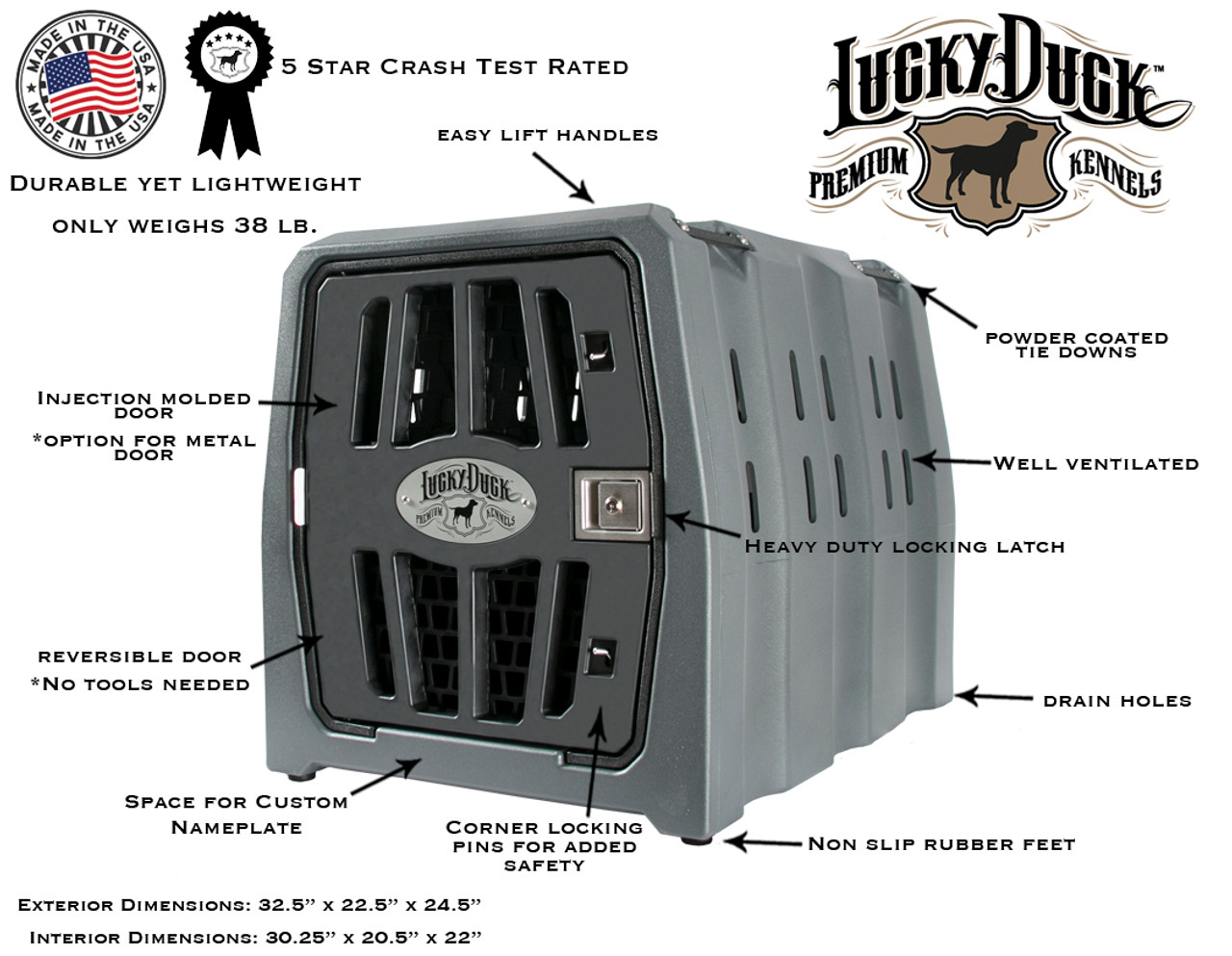 Lucky Duck Kennel Intermediate #21700235 Lucky Duck Kennel Intermediate #21700235