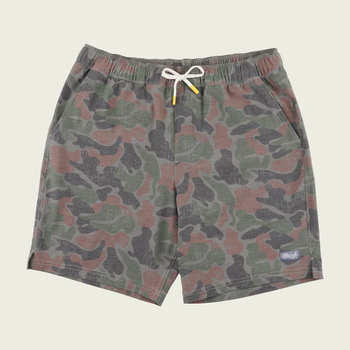 ROCK COPAHEE CAMO BWS5001 Marsh Wear Youth Fulton Hagood Volley Short #BWS5001