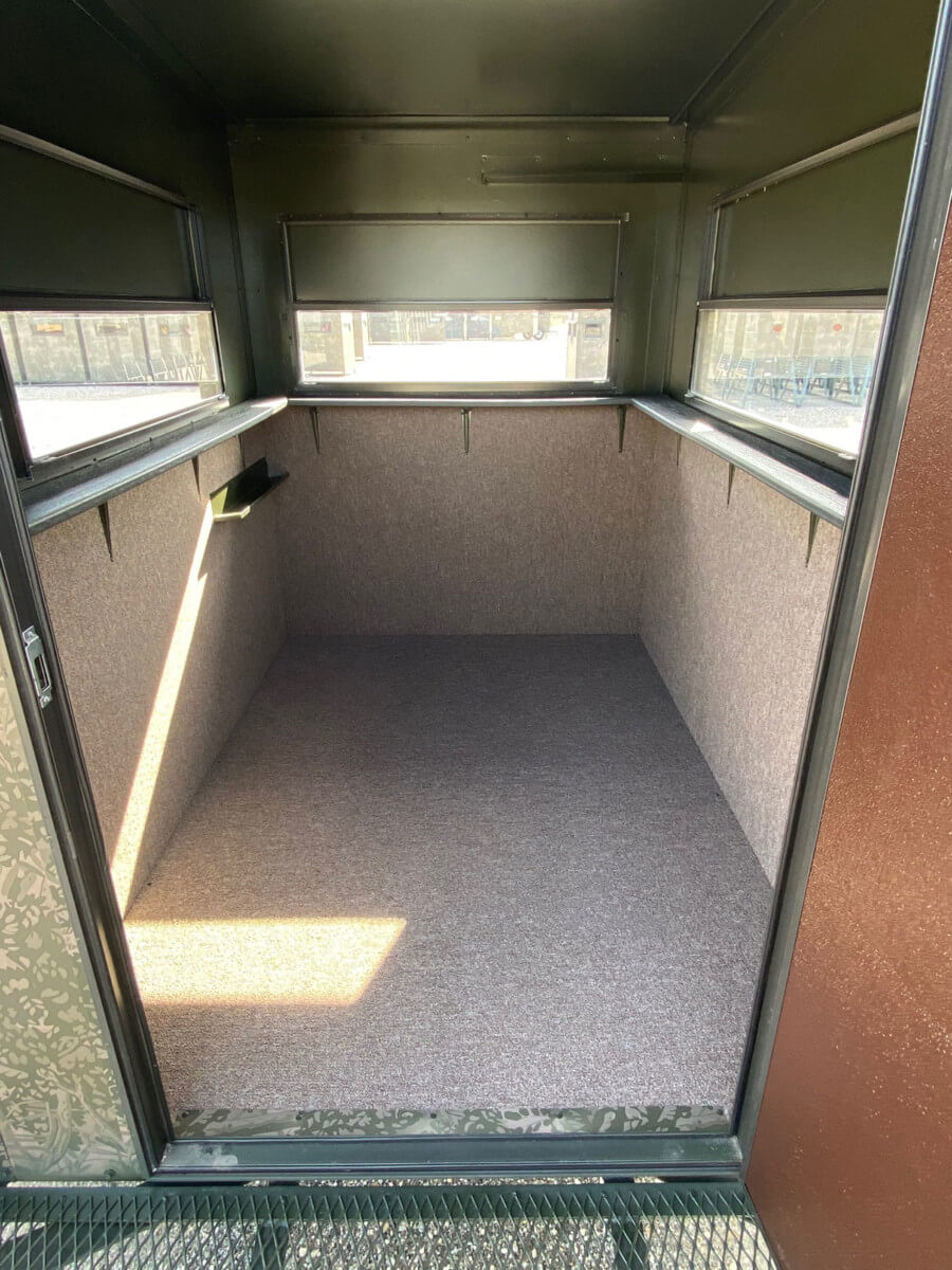 Atascosa Wildlife Supply 5X9 Deer Blind 10' Luxury Package #STAND217 Atascosa Wildlife Supply 5X9 Deer Blind 10' Luxury Package #STAND217