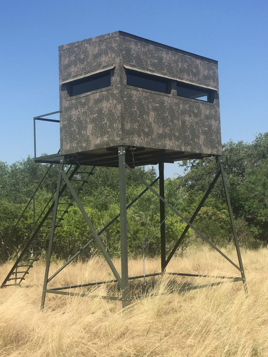 Atascosa Wildlife Supply 5X9 Deer Blind 10' Luxury Package #STAND217 Atascosa Wildlife Supply 5X9 Deer Blind 10' Luxury Package #STAND217