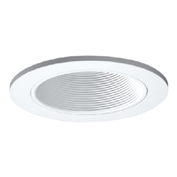 Halo Recessed 3" Round Adjustable Coilex Baffle Trim, White #3003WHWB Halo Recessed 3" Round Adjustable Coilex Baffle Trim, White #3003WHWB