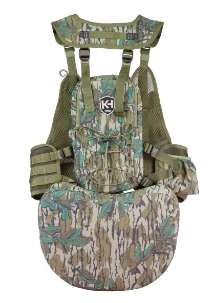 KHT0104 Knight & Hale Run N’ Gun 200 Turkey Vest - Mossy Oak Greenleaf #KHT0104