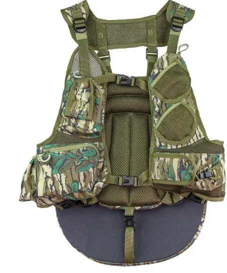 KHT0104 Knight & Hale Run N’ Gun 200 Turkey Vest - Mossy Oak Greenleaf #KHT0104