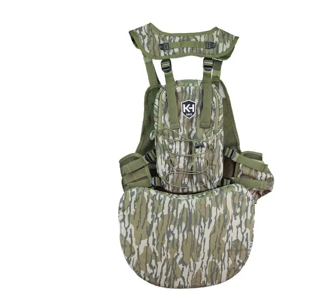 KHT0105 Knight & Hale Run N’ Gun 200 Turkey Vest - Mossy Oak Original Bottomland #KHT0105