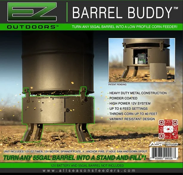 All Seasons Barrel Buddy Feeder #765665990263 All Seasons Barrel Buddy Feeder #765665990263