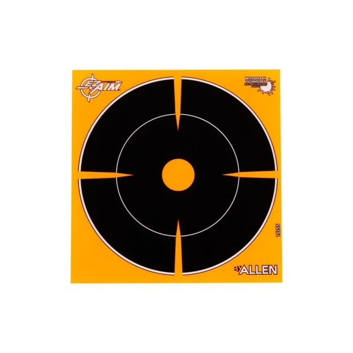 Allen EZ Aim Adhesive Splash 6' Reactive Paper Bullseye Targets 12 Pack #15255 Allen EZ Aim Adhesive Splash 6" Reactive Paper Bullseye Targets 12 Pack #15255