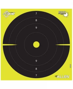 Allen EZ Aim Splash 8" Reactive Paper Bullseye Targets 23 Pack #15213