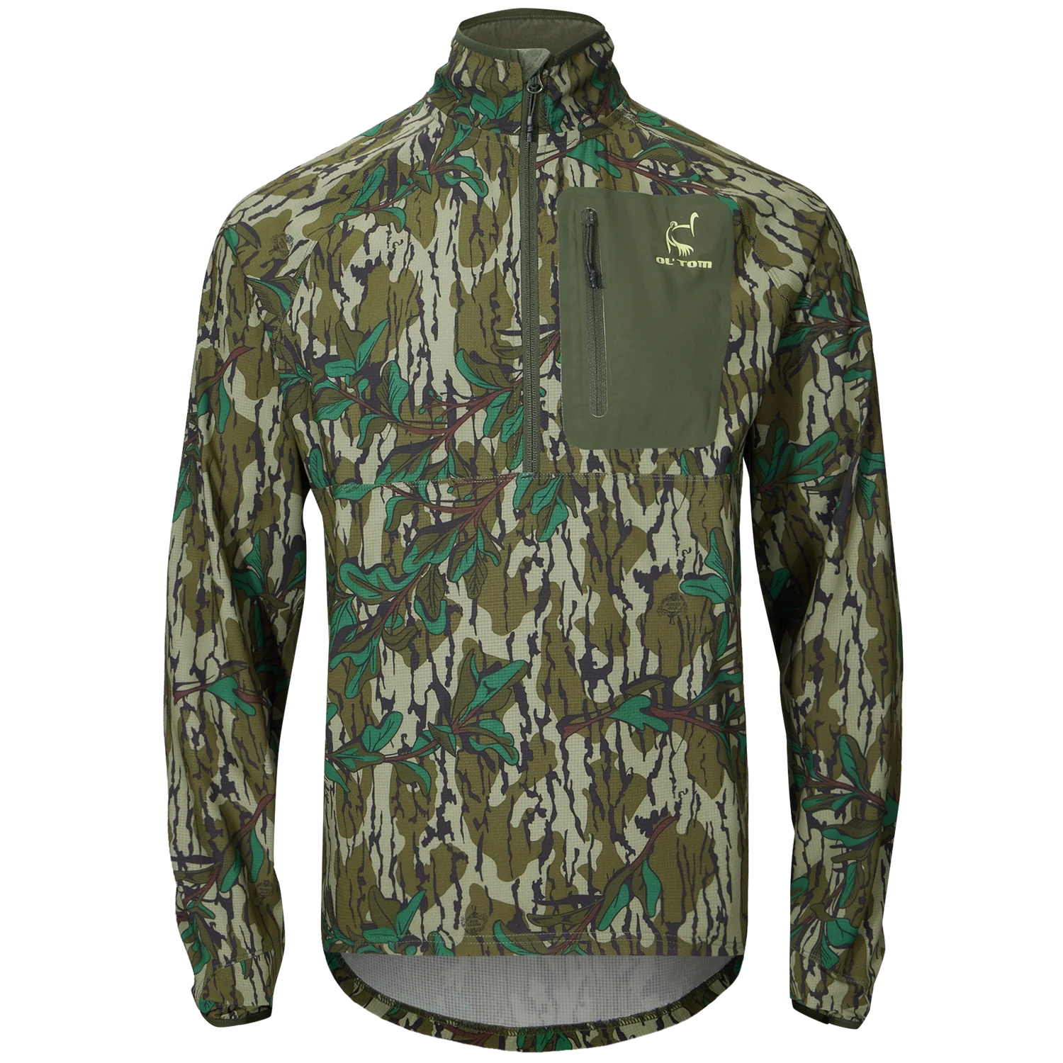 Drake Half Zip Pullover With Spider Web Technology #OT0003 Drake Half Zip Pullover With Spider Web Technology #OT0003