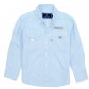 Properly Tied Toddler Boys Performance Fishing Shirt - Seafoam #LDW3000