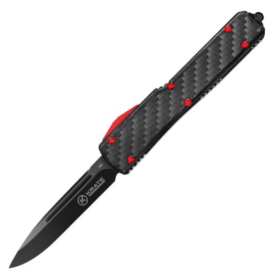 Krate Tactical OTF Knife - Carbon Fiber Krate Tactical OTF Knife - Carbon Fiber