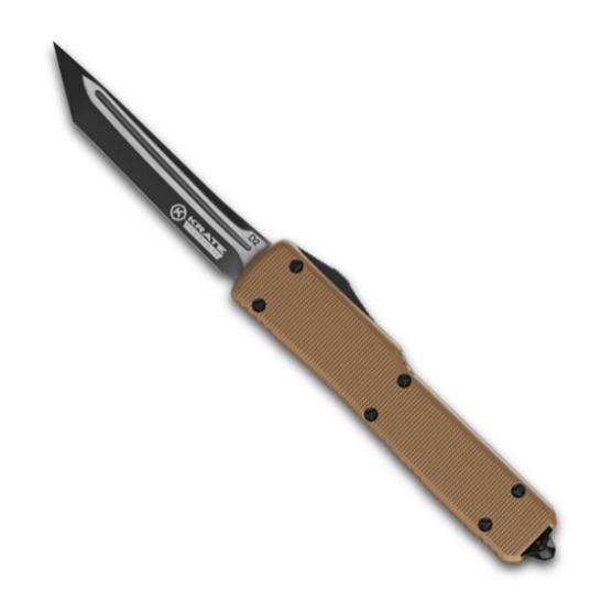 Krate Tactical OTF Knife Sandstorm Krate Tactical OTF Knife Sandstorm