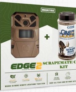 Moultrie Edge 2 Camera + Code Blue Grave Digger Scrapemate Cam Kit #MMC-14221