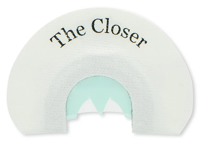 Rolling Thunder Game Call The Closer Diaphragm Call 2 Reed Bat Wing Cut #TC010-CL Rolling Thunder Game Call The Closer Diaphragm Call 2 Reed Bat Wing Cut #TC010-CL