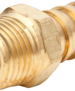 SeaSense Brass Fuel Hose Fitting 3/8" Male Barb #50052372